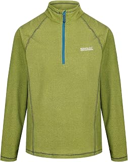Regatta Mens Montes 1/2 Zip Mini Stripe Outdoor Fleece Pullover