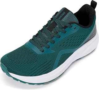 BRONAX Womens Wide Toe Road Running Shoes | Wide Leg Athletic Tennis Sneakers with Rubber Outsole
