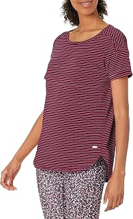 Amazon Essentials Ladies Lightweight Crew Neck Relaxed Fit Fitness T-Shirt (Plus Size)