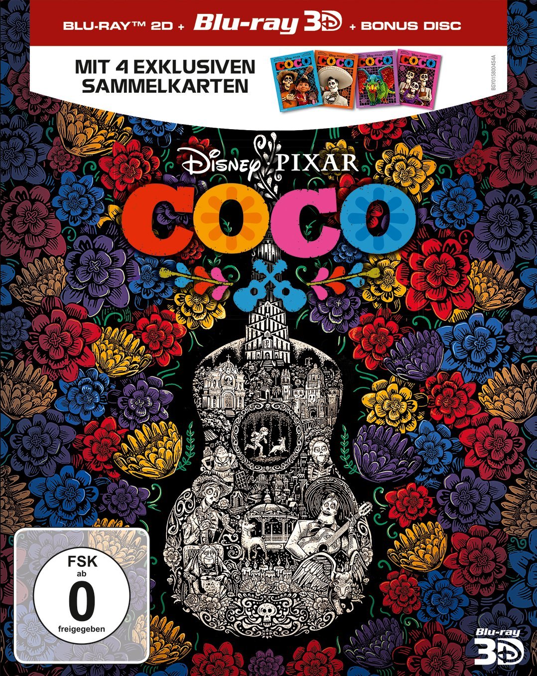 Coco-Lebendiger ALS das Leben: Blu-Ray 3D + 2D + Bonus Disc [Import]