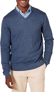 Amazon Essentials Men's V-Neck Pullover Sweater (Available in Big & Tall Sizes)