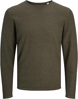 JACK & JONES Knitted Pullover Plain Knitted Pullover