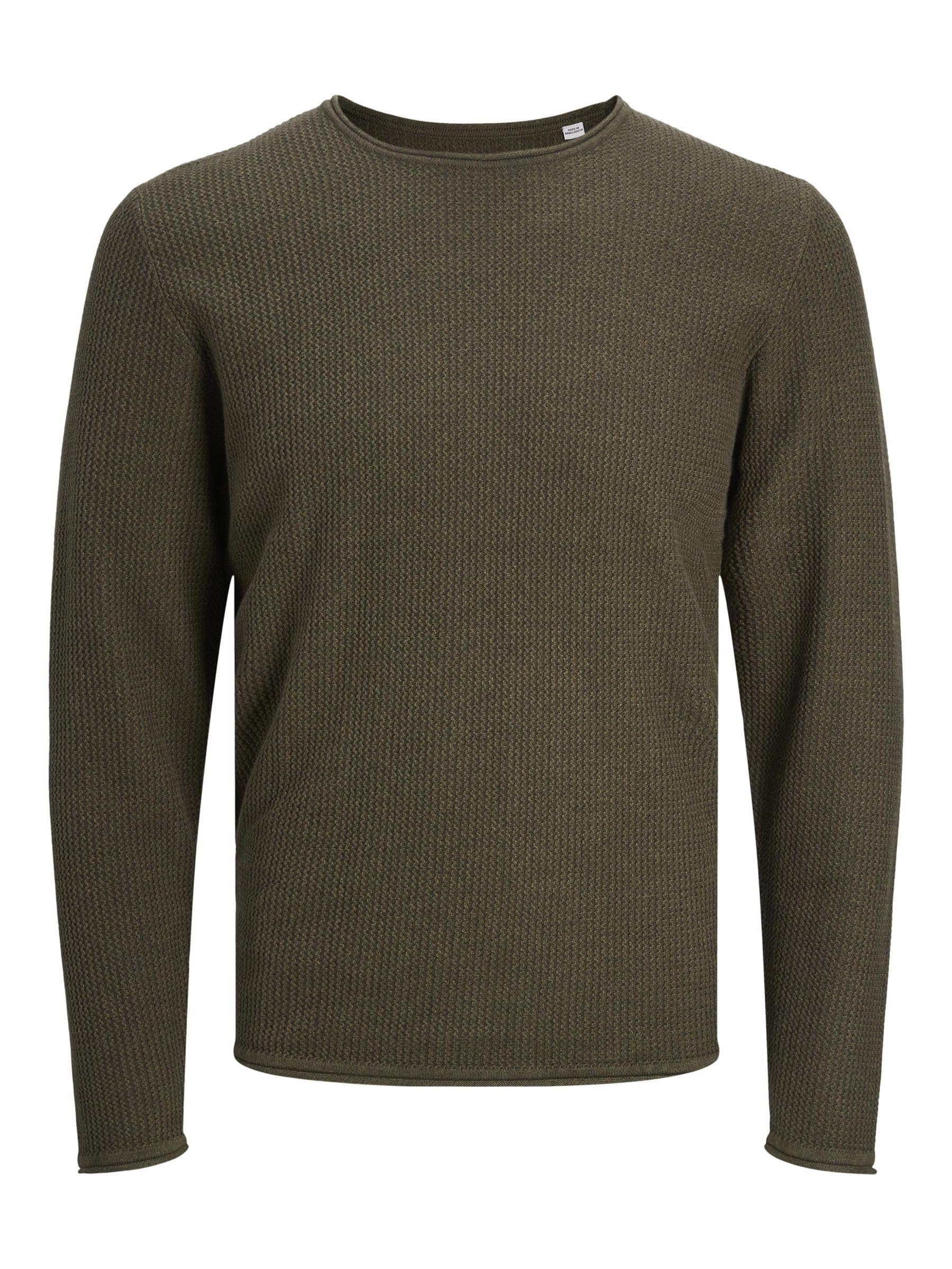 JACK & JONES Knitted Pullover Plain Knitted Pullover