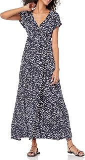 Amazon Essentials Women's Long Fitted Dress (Plus Size Available)
