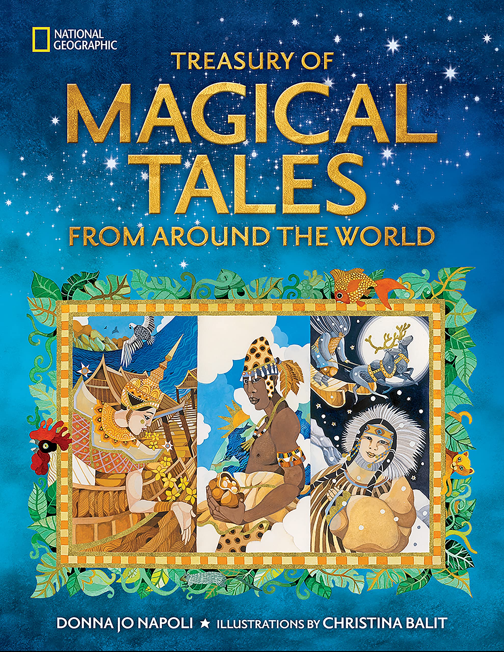 Treasury of Magical Tales From Around the World: Enchanting Tales from Around th
