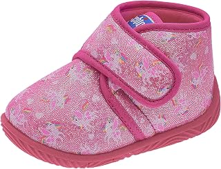 Chicco Girls and Girls Nursery and Home Slippers with Adjustable Closure NOS 253