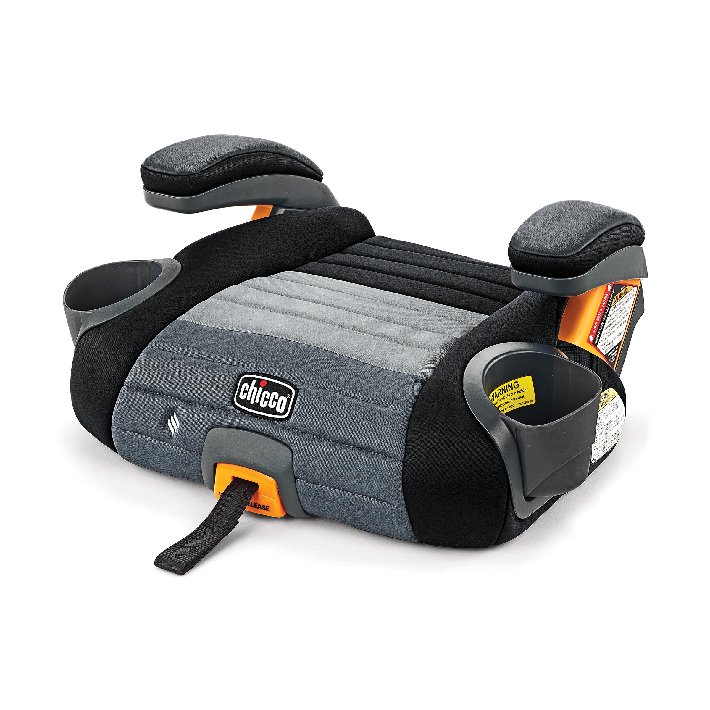 Chicco GoFit ClearTex Plus Backless Booster Seat, Lower Anchor Attachment | Ergo