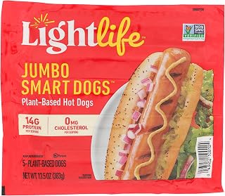 Lightlife Foods Jumbo Smart Dogs, 13.5 OZ