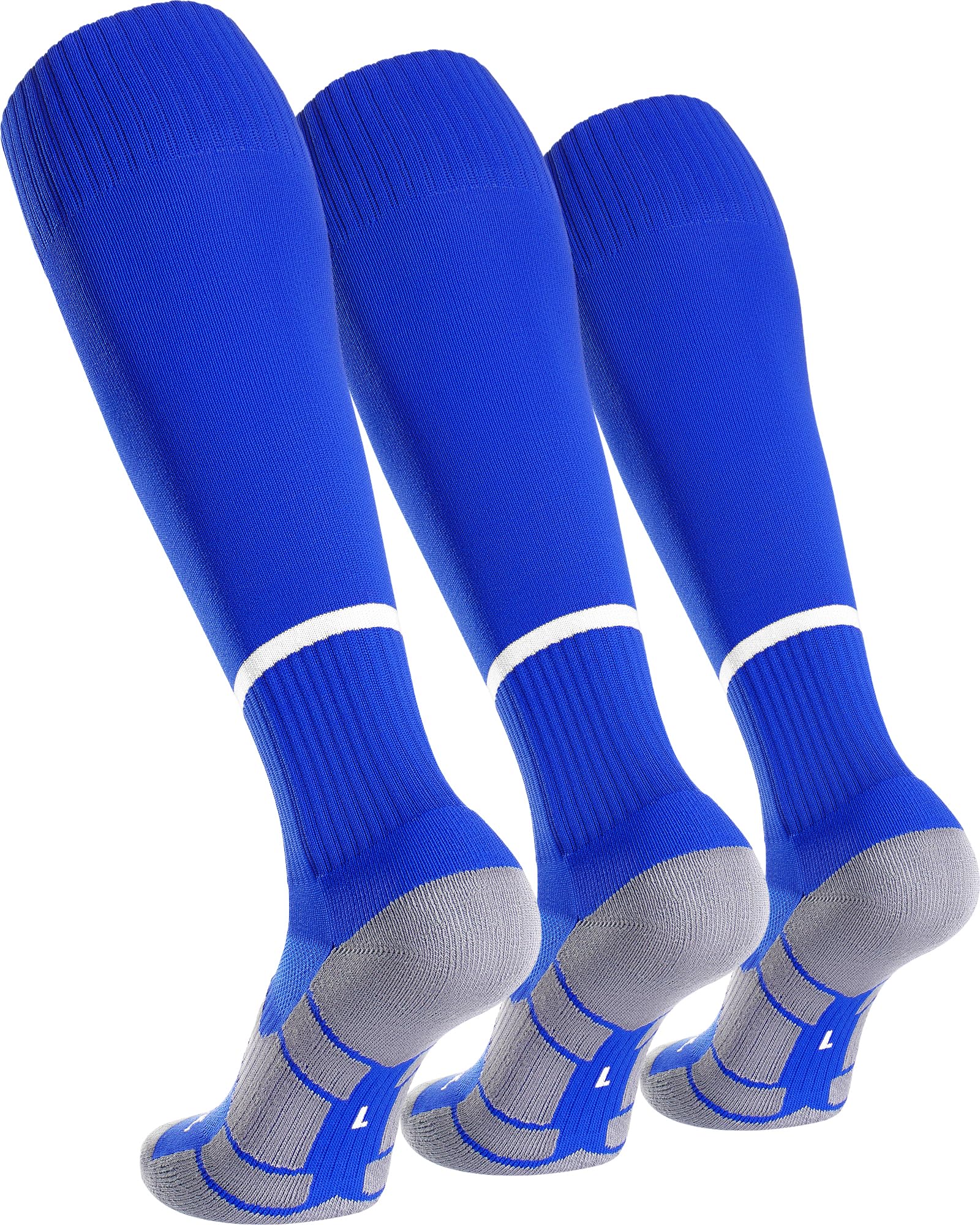 APTESOL Knee-Length Football Socks (3/5 Pairs) Children Youth Adults Long Sports