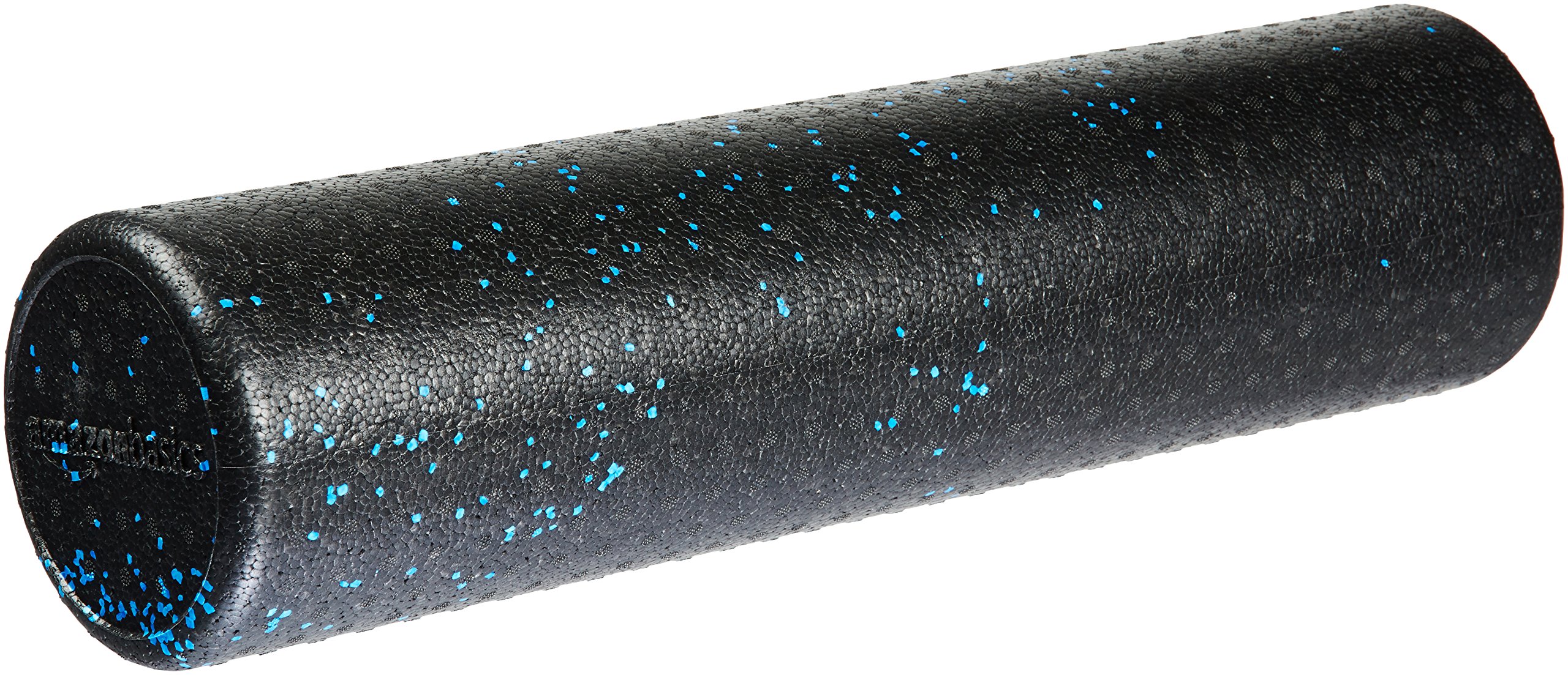 Amazon Basics High Density Foam Roller for Exercise and Recovery, 24 Inches, Blu