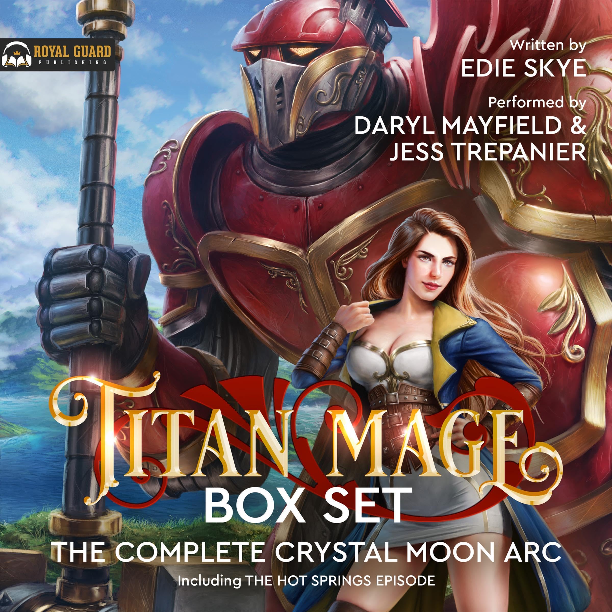 Titan Mage Box Set: The Complete Crystal Moon Arc Including The Hot Springs Epis