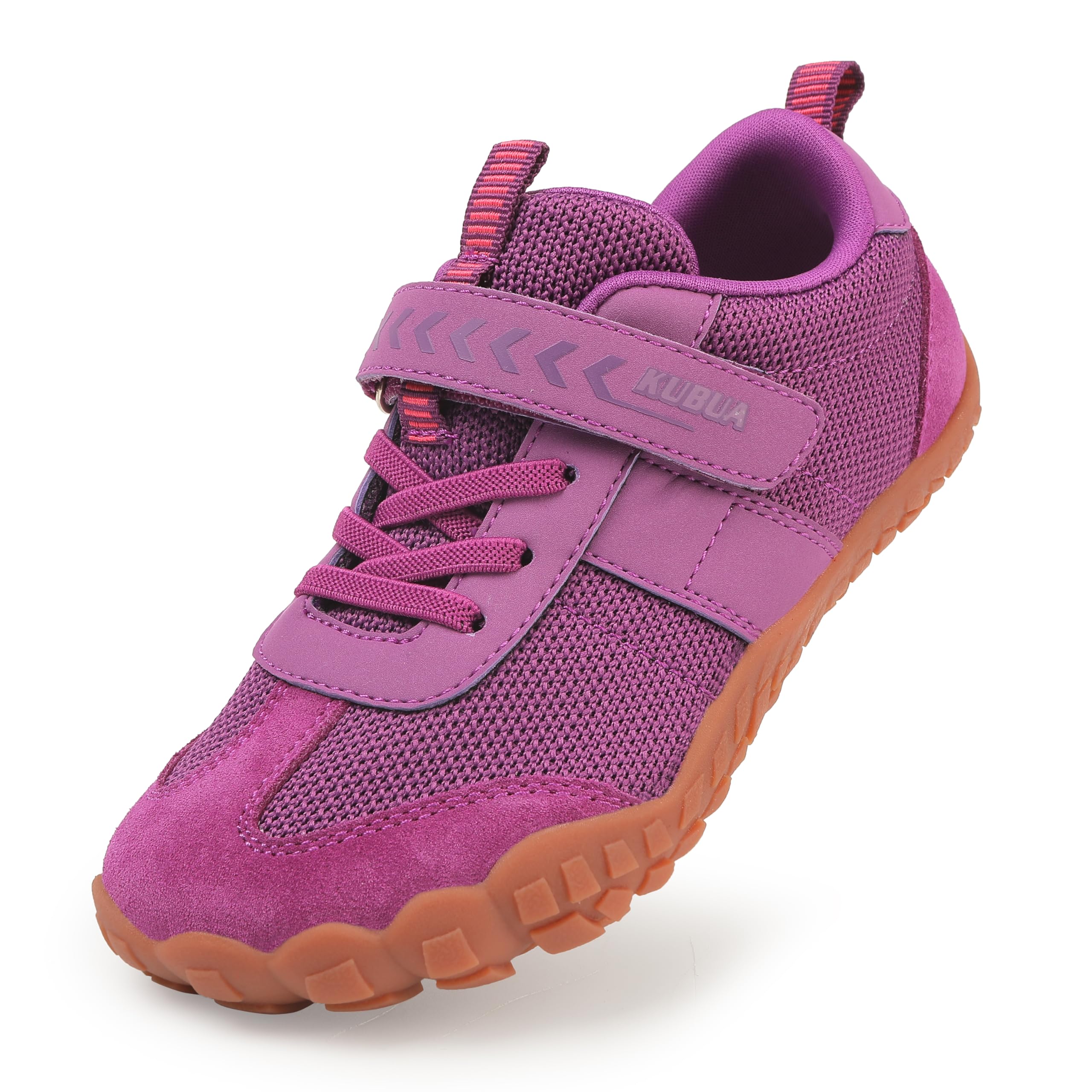 KUBUA Kids Barefoot Shoes Boys Girls Wide Toe Box Zero Drop Sneakers