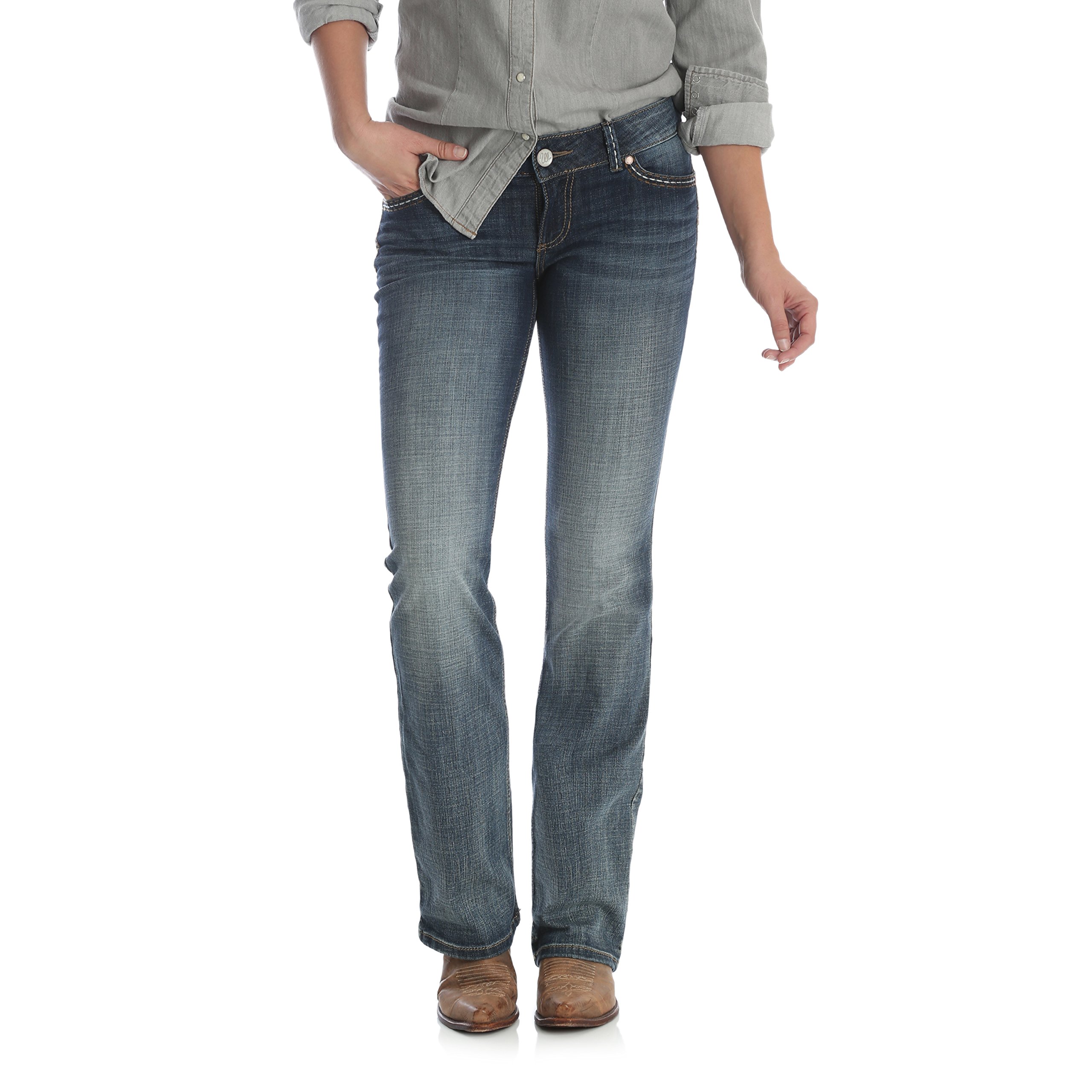 Wrangler Ladies Retro Sadie Boot Cut Jeans