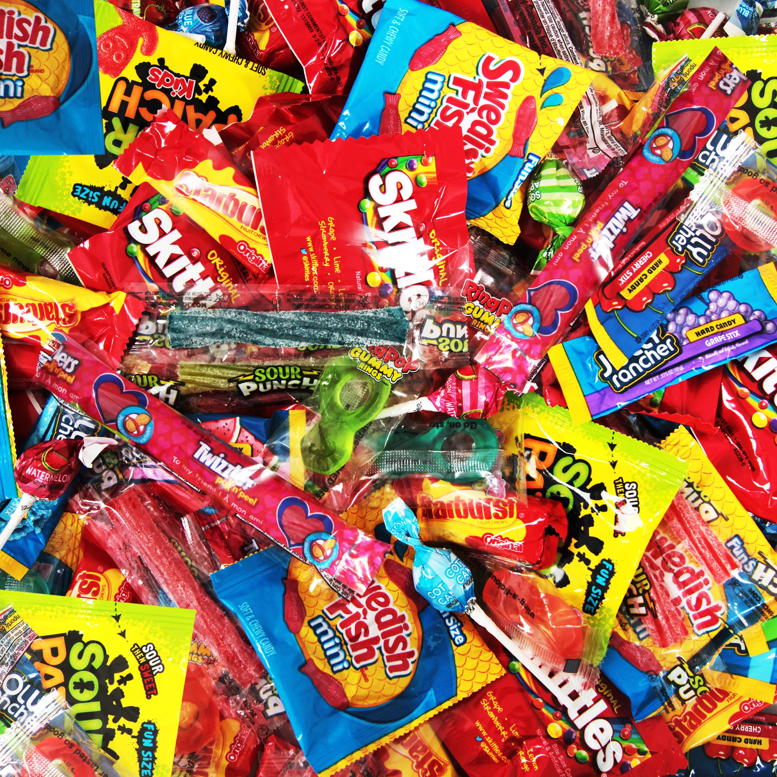 Assorted Candy Variety Pack 5 lb Bulk, Individually Wrapped Candy Bag | Chewy, H
