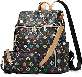 Makes Backpack Purse for Women PU Leather Casual Backpack Daily Travel Bag