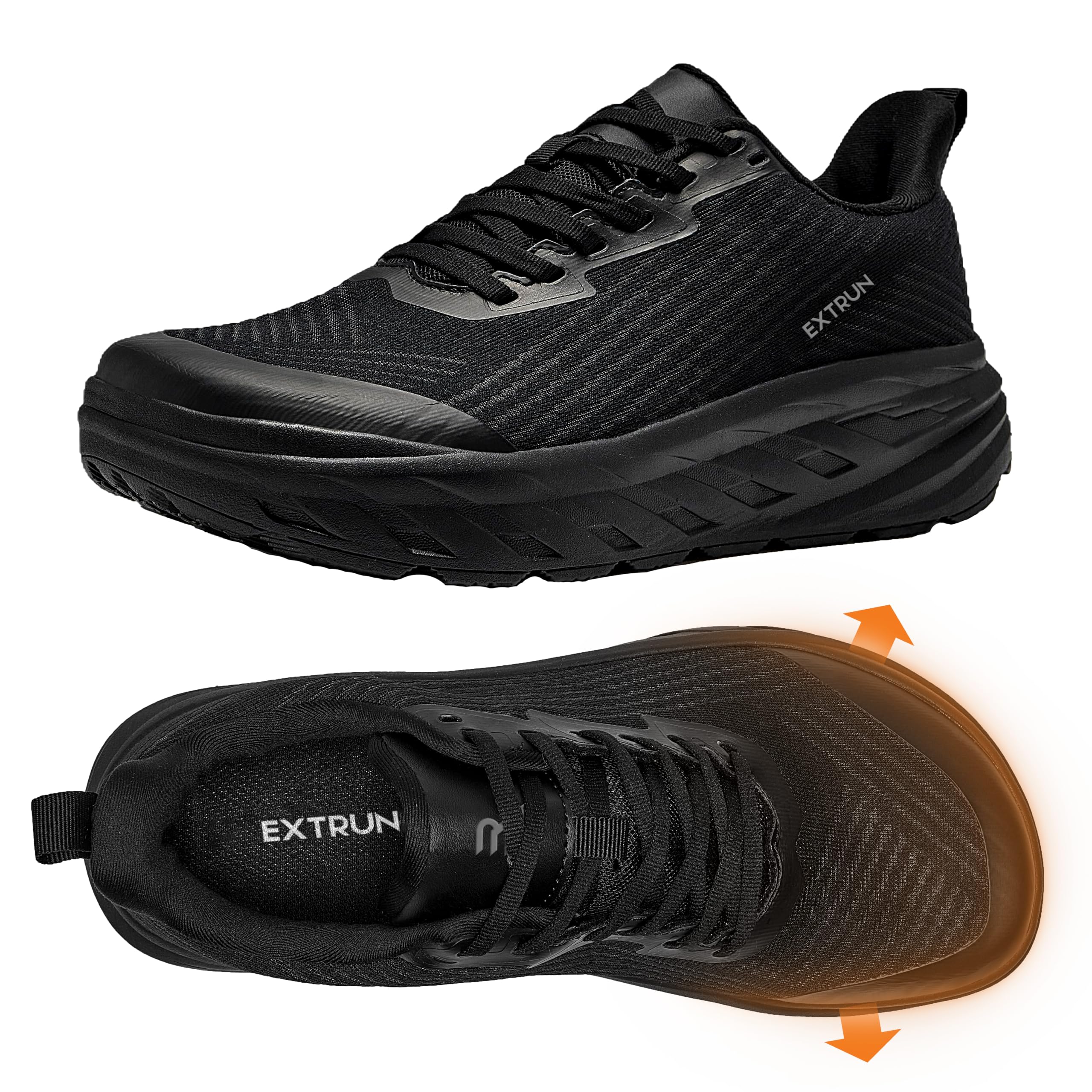 Men's Wide Orthopedic Diabetic Comfortable Shoes: Casual Arch Support Running Sp