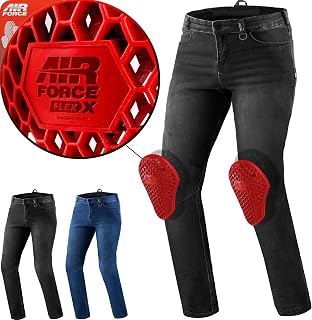 SHIMA ライダー オートバイ ジーンズ メンズ エアフォース 膝プロテクター オートバイ メンズ 装甲ズボン 軽量 保護