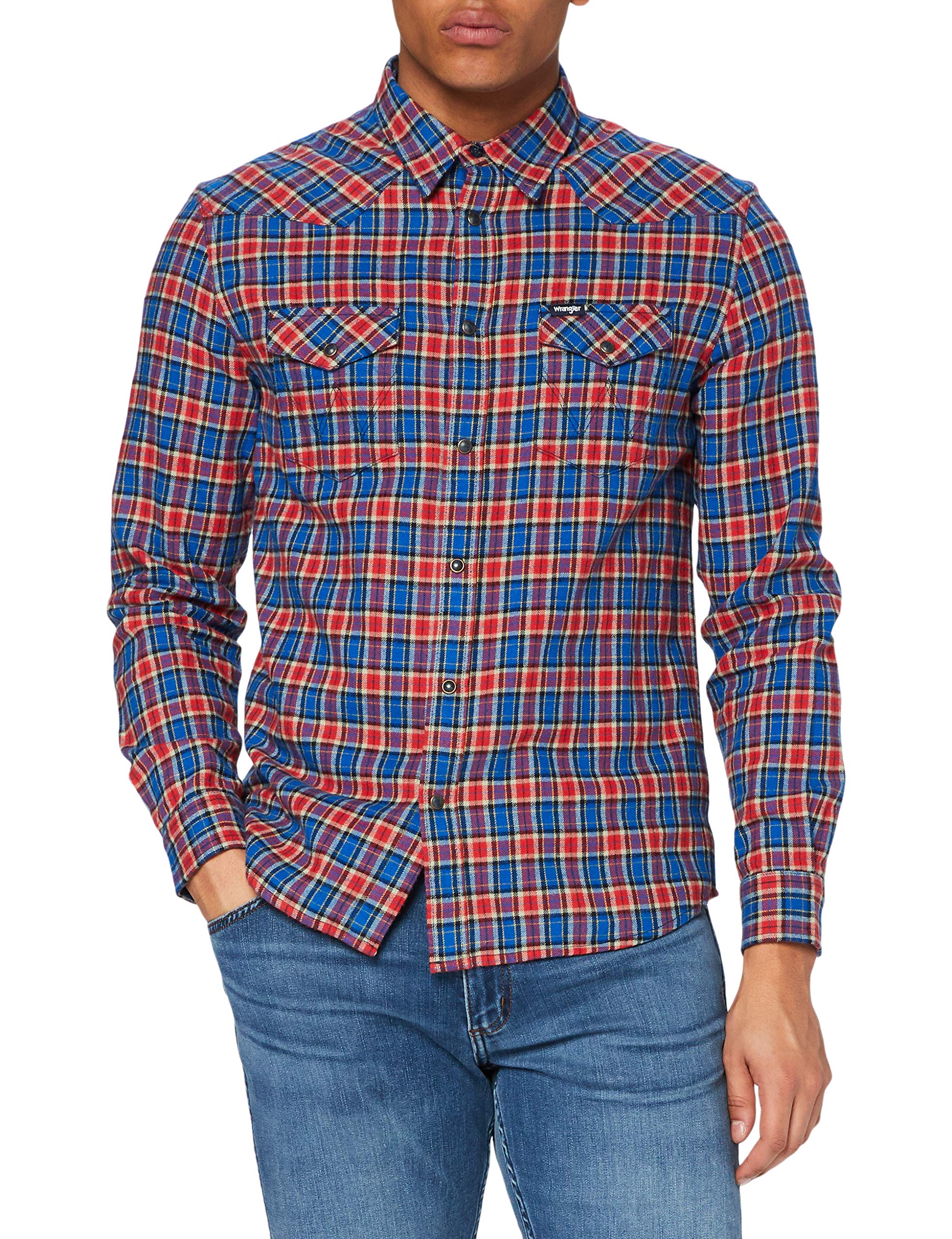 Wrangler LS Western Shirt Men's Shirt (Pack of 1)