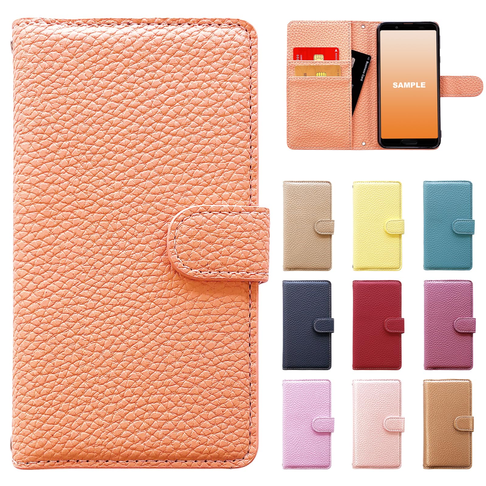 BASIO3 KYV43 Case Flip-style Cover Flip-style Case BASIO 3 Flip Smartphone Case 