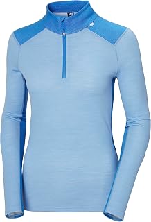 Helly Hansen W Lifa Merino Midw 1/2 Zip Ls Baselayer Women's (Pack of 1)