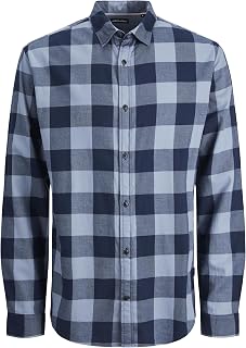 JACK & JONES Slim Fit Flannel Shirt