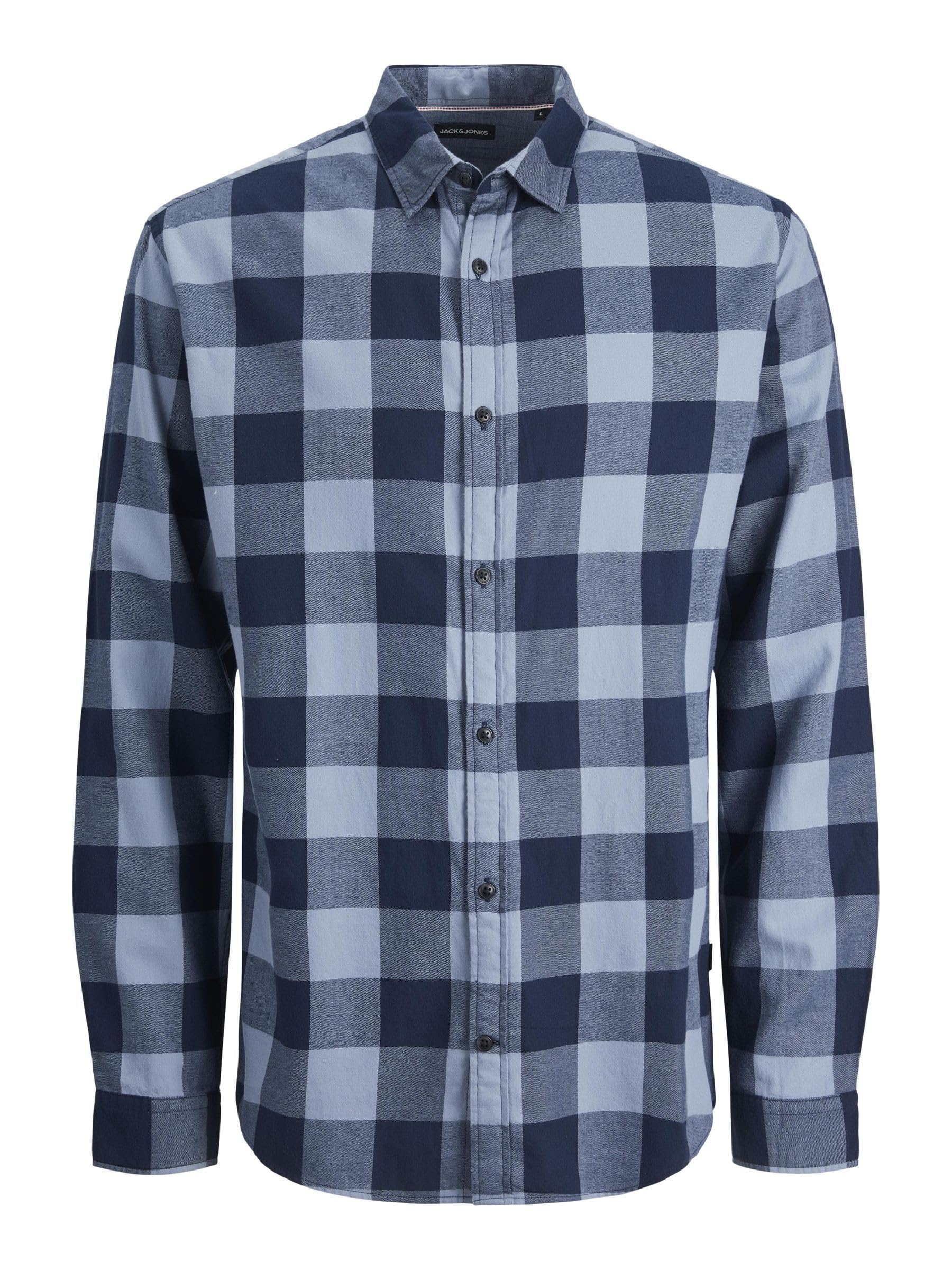 JACK & JONES Slim Fit Flannel Shirt