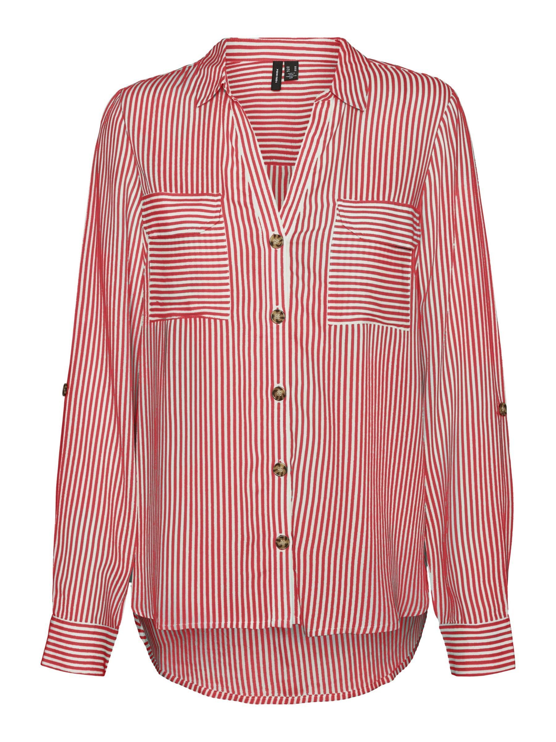 VERO MODA Vmbumpy L/S Shirt New Wvn Noos Vmbumpy L S T-Shirt New Wvn Noos Women 