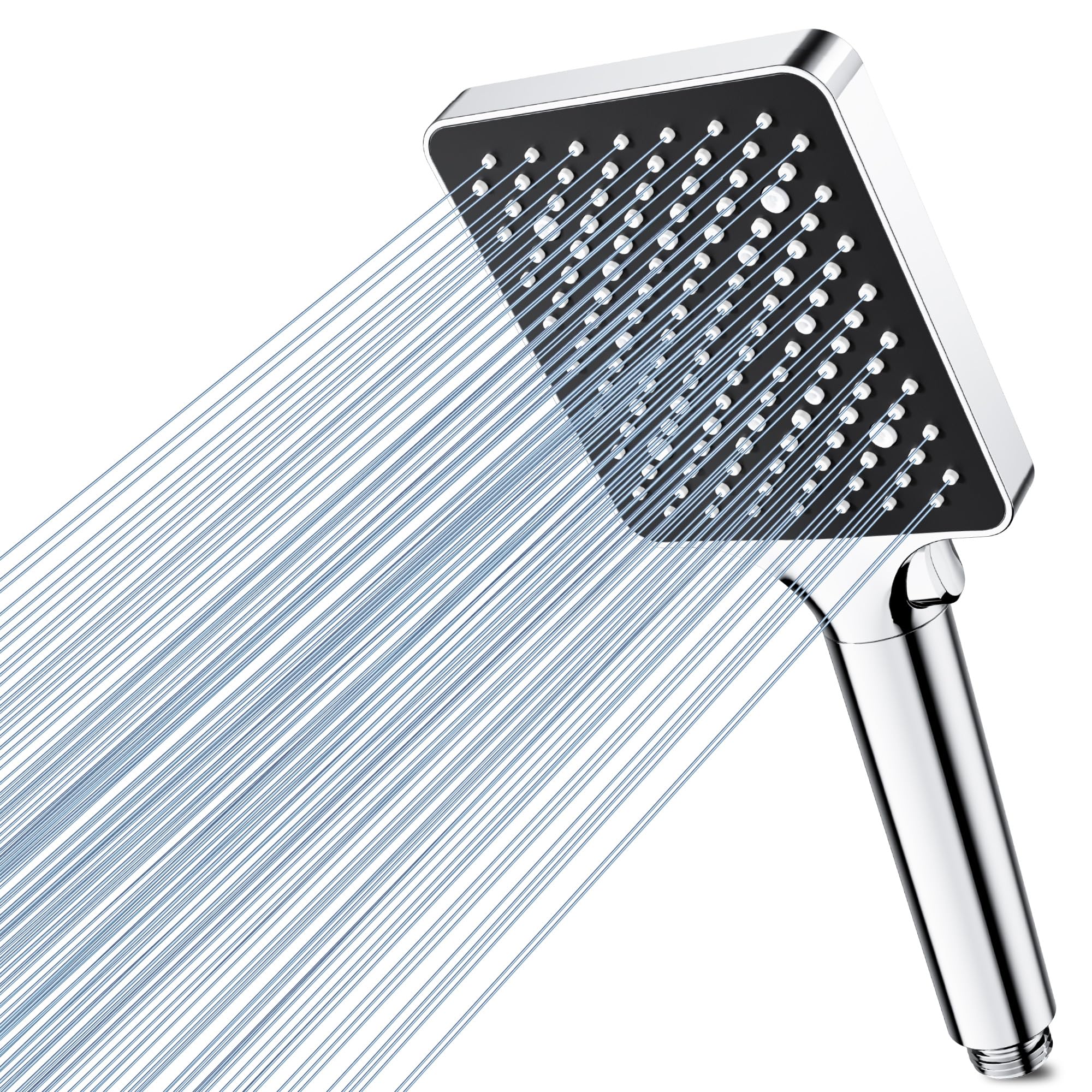 Magichome High Pressure Shower Head with 6 Spray Modes, Chrome Finish | Powerful