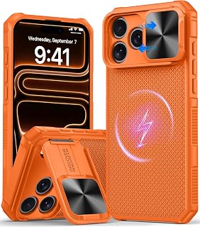 for iPhone 17 Pro Max Case with Slide Camera Cover, Fit for Magsafe