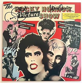 The Rocky Horror Picture Show signed album Tim Curry Meatloaf Lou Adler 6 cast autographs vinyl lp