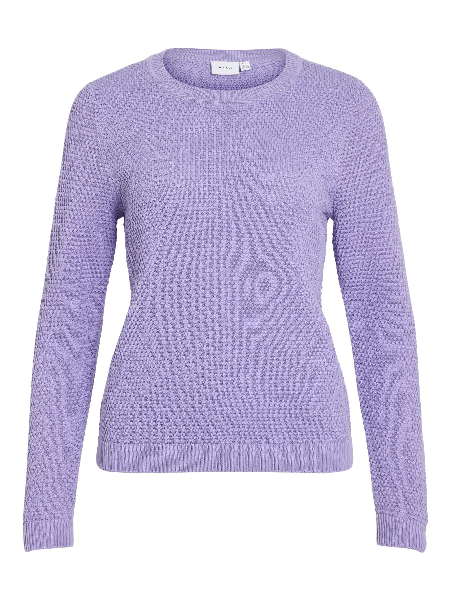 Vila Vidalo O-Neck L/S Knit Top- Noos Vidalo O-Neck L/S Knit Top - Noos Women's 