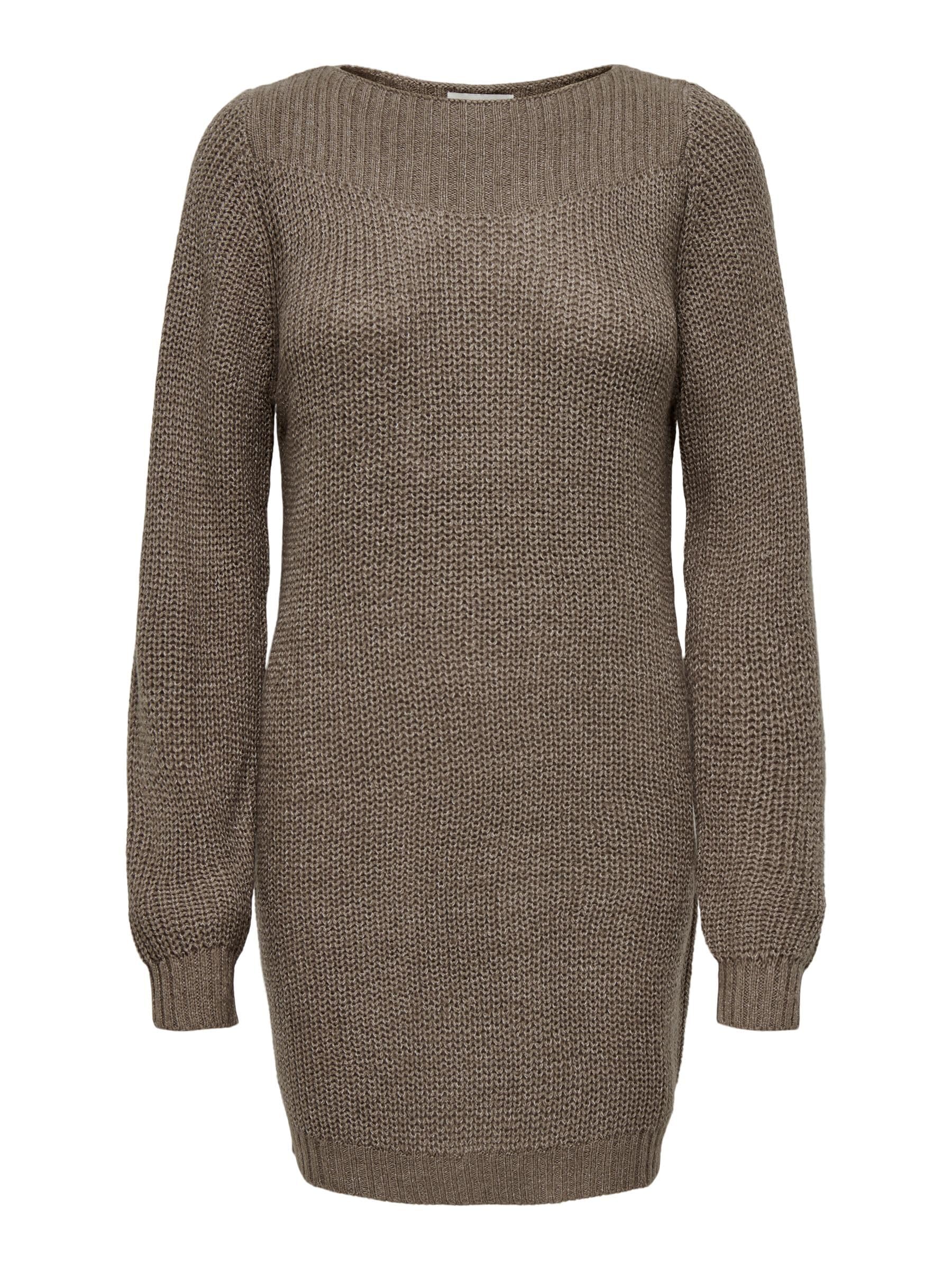 JDY Women's Whitney Megan L/S Boat Dress KNT Noos Knit Dress