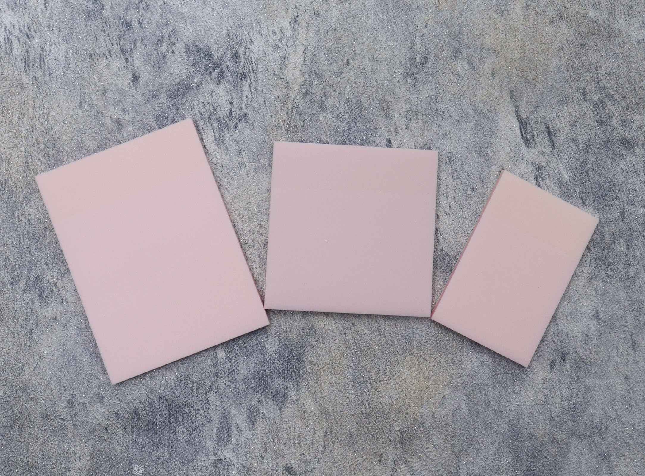 Glitter Sticky Notes Mixed Shape Vintage Waterproof Transparent Self Adhesive Me