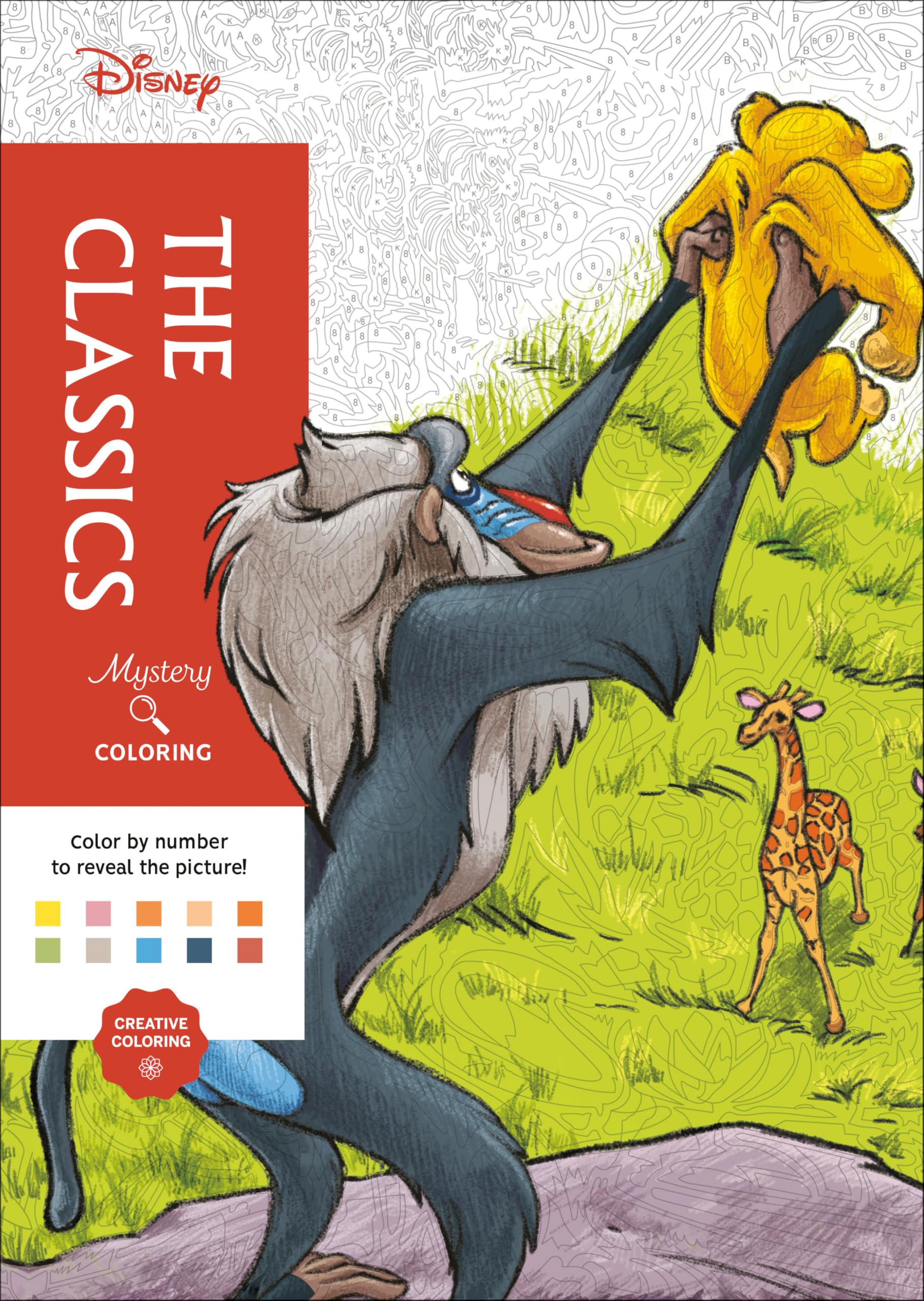 Disney Mystery Coloring: The Classics: A Color by Number Book