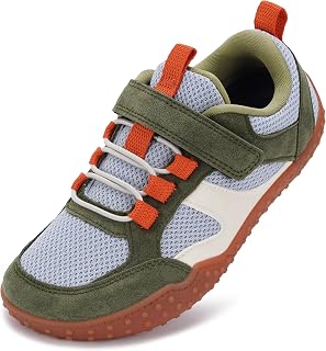 WHITIN Little/Big Kid Wide Retro Barefoot Sneakers WK102