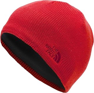 The North Face Bones Recycled Beanie, Fiery Red/Cardinal Red, OS