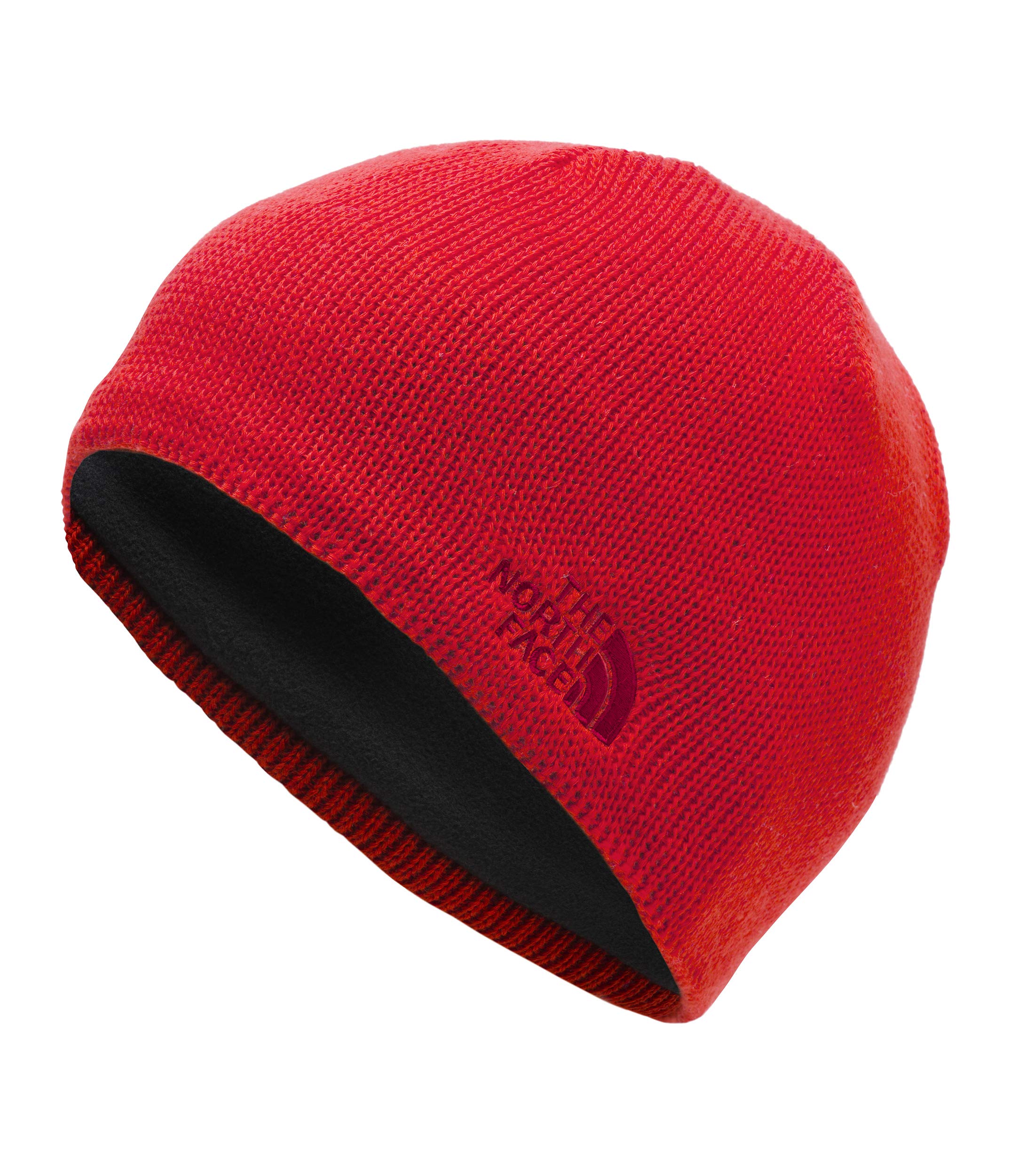 The North Face Bones Recycled Beanie, Fiery Red/Cardinal Red, OS