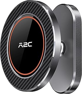 A2C Alloy Magnetic Golf Cart Phone Holder for MagSafe iPhone, Unique Golf Gifts for Men Golfers Dad Father, Gift for Him Husband, Accessories Essentials Gadgets Fits EZGO, Club Car, Yamaha
