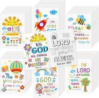 Dvbonike 72Pcs Religious Coloring Books Bible Verses DIY Color-in Pages | Drawing Booklet Bulk, Christian Theme Artwork, Holiday Activity, Sunday School Supplies, Classroom Reward, Party Favor, Gift