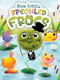 Five Little Speckled Frogs - Children's Interactive Finger Puppet Board Book (Finger Puppet Storybooks for Babies & Toddlers)
