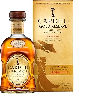 Cardhu Gold Reserve Single Malt Scotch Whisky | 40% vol | 70cl | | Perfect Whisky Gift from One of the Oldest Speyside Distilleries | Notes of Baked Apple & Toffee | with Gift Box