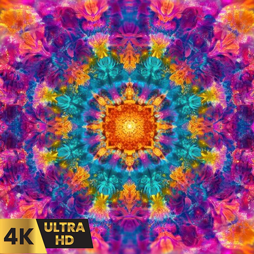 Kaleidoscope Calm – Soothing Visual Meditation for TV and Tablet Screens