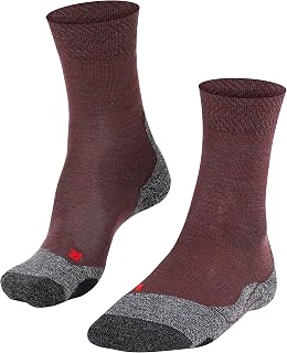 FALKE TK2 Men’s Hiking Socks, Medium Padding, Anti-Blister, Long Warm Trekking Socks, Breathable, Quick-Drying, Climate-Regulating, Odour-Inhibiting Wool, Functional Material, 1 Pair