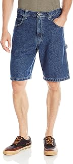 Wrangler Authentics Mens Men's Classic Denim Carpenter ShortCasual Shorts