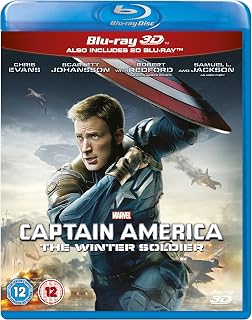 Captain America: The Winter Soldier [Blu-ray 3D + Blu-ray] [Region Free]