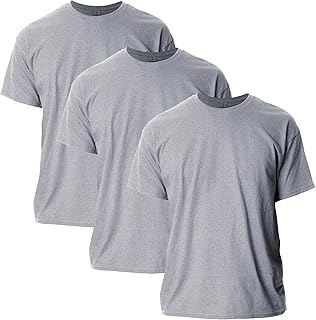 Gildan Men's Ultra Cotton T-Shirt, Style G2000, Multipack, Sport Grey (3-Pack), X-Large