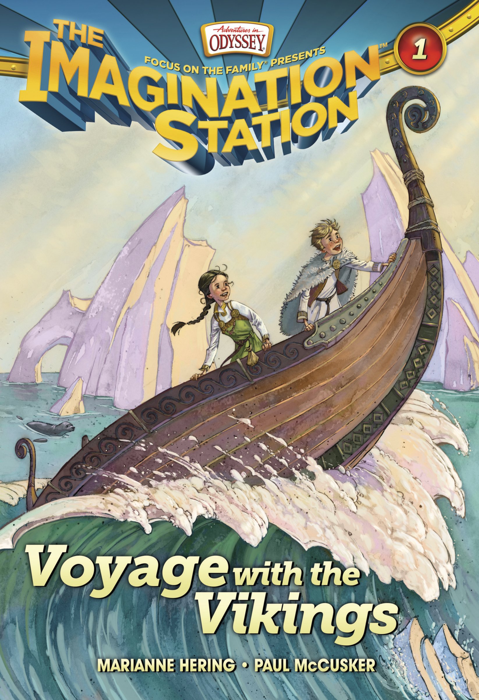 Voyage with the Vikings: A Time Travel Adventure that Sweeps Christian Kids Back