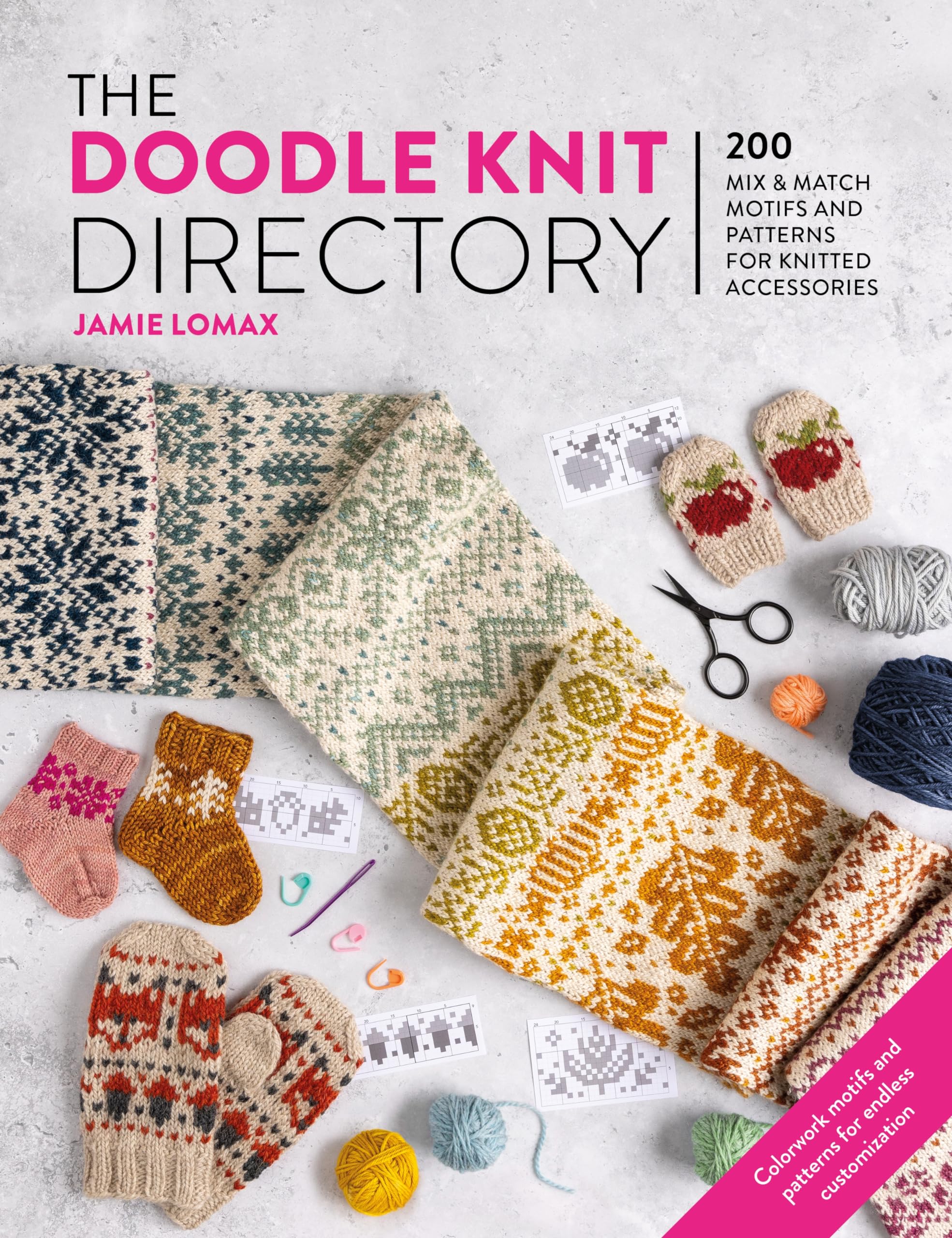 The Doodle Knit Directory: 200 mix & match motifs and patterns for knitted acces