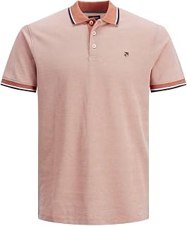JACK & JONES Men’s Plain T-Shirt, Polo Shirt