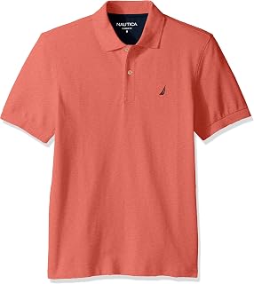Nautica Men's Pique Solid Deck Polo